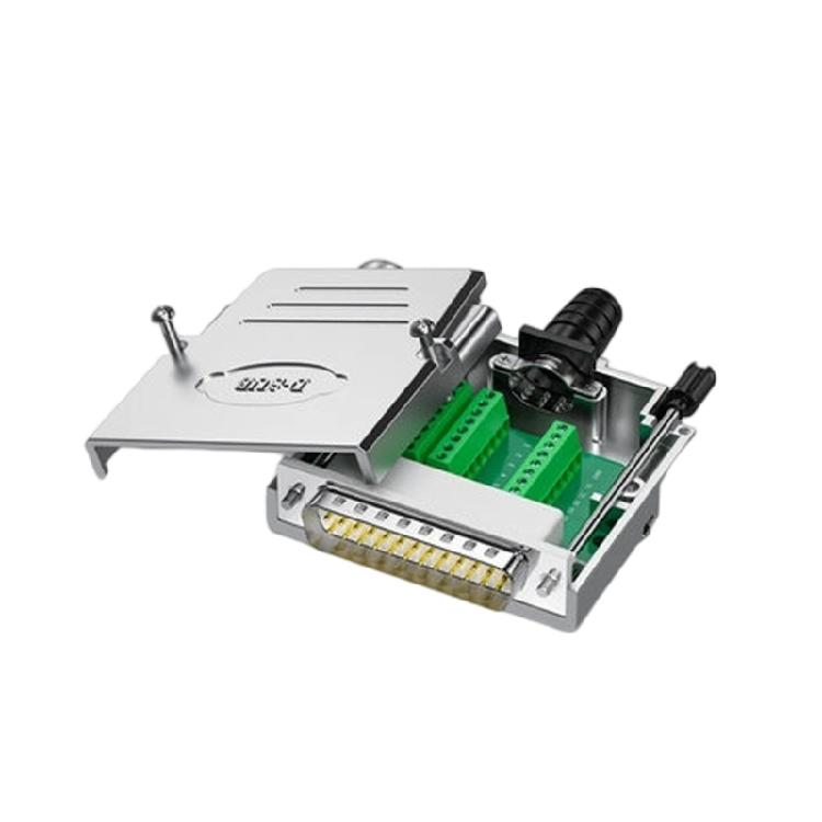 DB25 25Pin AntiCorrosion Terminals Plugs Quick Connect Design Copper Gold Plateds Contacts For Reliable Signal Transfer