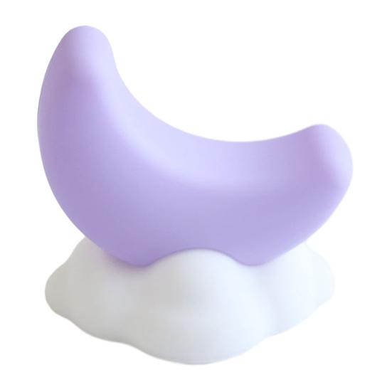 Moon Star Night Light for Kids, Silicone Soft Glow LED Lamp for Bedroom, Cute Cloud Moon Decor for Nursery