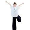 Plus-size plus-size plus-size girls, pure cotton American high street trendy vintage short-sleeve T-shirt, women's summer loose, niche design top