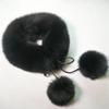 Soft Plush Fur Collar Scarf Faux Fur Fur Collar Shawl New Pom Pom Scarf  Women