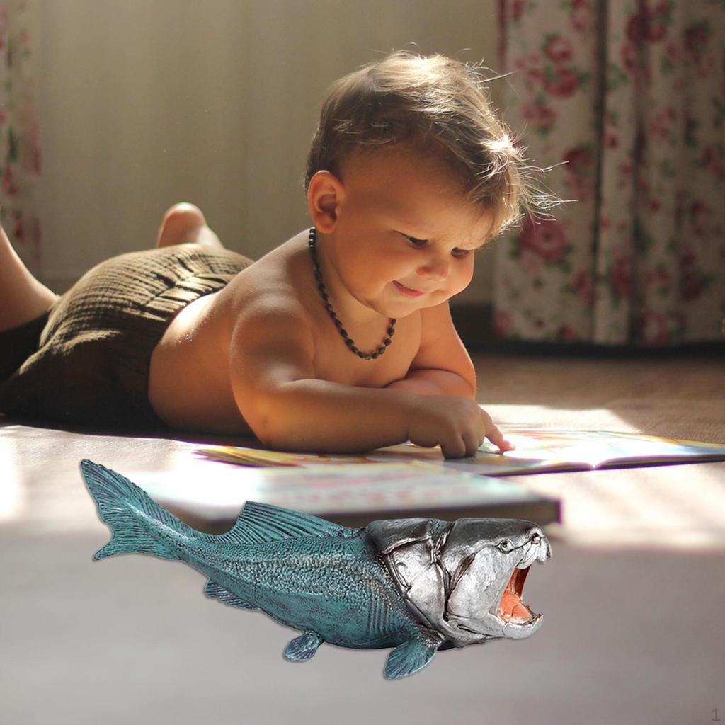 Animal Toys Fish Toy Dunkleosteus for Cognitive Toddler Boys Girls