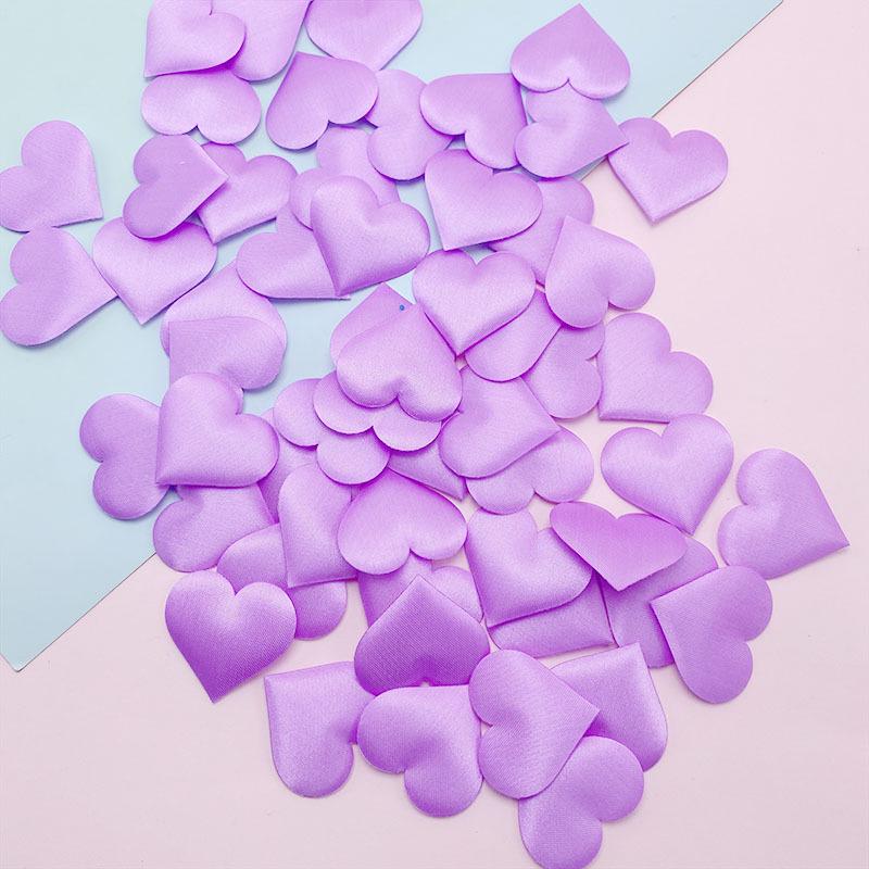 3D Peach Heart Ultrasonic Embossed Wedding Decoration Petal Toss Flowers