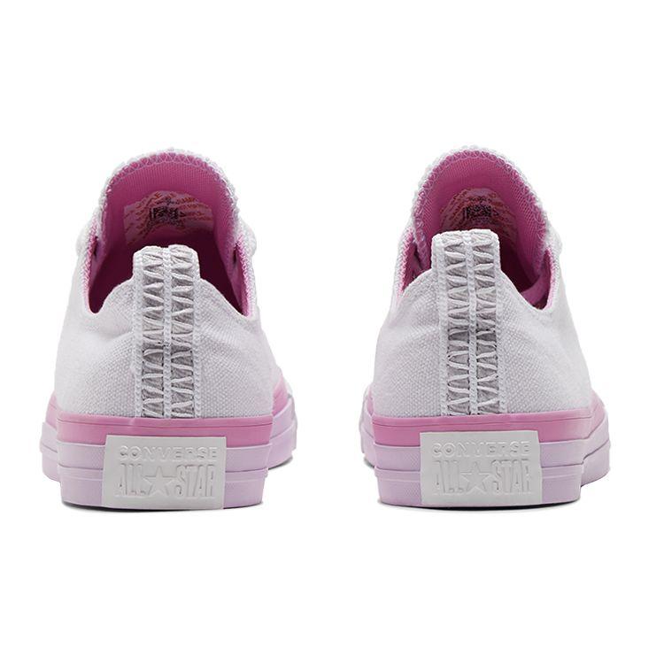 Converse Chuck Taylor All Star Casual Versatile Low Top Canvas Shoes Women Sneakers White Pink Purple A00544C