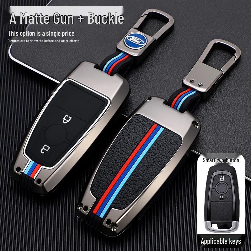 2020 Ford Escape & 2022 Mondeo Edge Two-Button Car Key Case