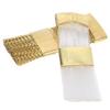 2 Pieces Copper Wire Nail Art Bits Cleaning Brush Mini Size Nail Dust Brush  For Manicure
