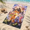 Digimon Microfiber Beach Towel Quick Dry Sand Free Lightweight Beach Towels for Travel Swimming Camping