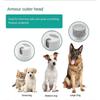 Dog Clippers Professional for Thick Hair LCD Power DisplayLow Noise Cordless Dog Grooming Clippers Sharp Stainless Steel Blade Rechargable Pet Shaver 