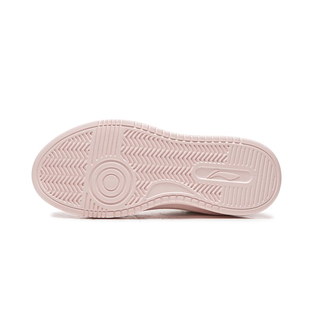 Li Ning Good Luck Abrasion Resistant Breathable Low top Skateboard Shoes Women's Pink AGCW078-2