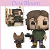 The Walking Dead Daryl Dixon Sammlerfigur mit Hund für Kinder und Fans