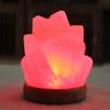Himalayan Salt Pyramid LED USB Night Light - Crystal Ambience Lamp, Chinese Style