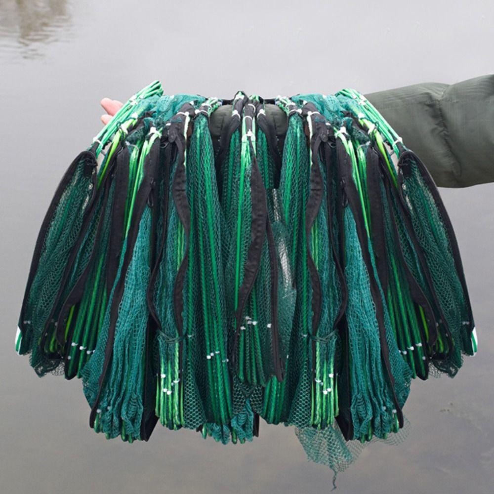 Foldable Fishing Net 40~82cm Hand Fishing Net High Quality Casting Nets