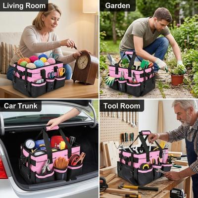 Cleaning Bag, Household Large Capacity, Tool Organizer for , Garden, Car And Home