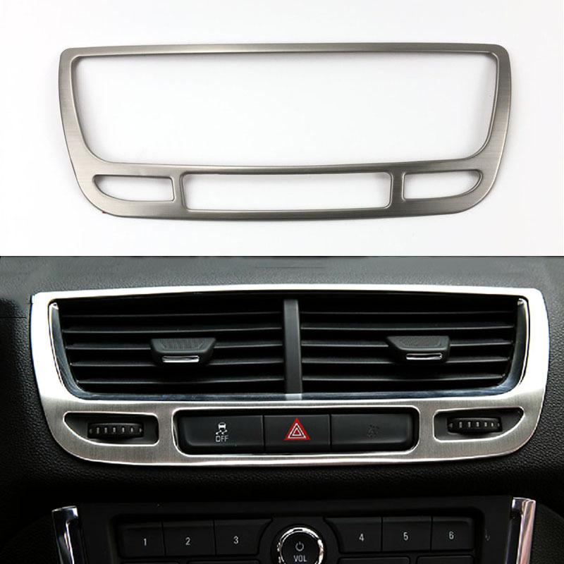 1x Center Dashboard Outlet Air Vent Decoration Frame For VAUXHALL For MOKKA 2013 2014 2015 2016 Interior Accessories