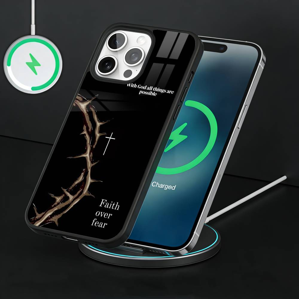 Jesaja Jeremia Psalm Jesus Bibel Handyhülle Für iPhone17,16,15,14,13 Plus,Pro Max Magnetisch Für Magsafe Kabelloses Laden