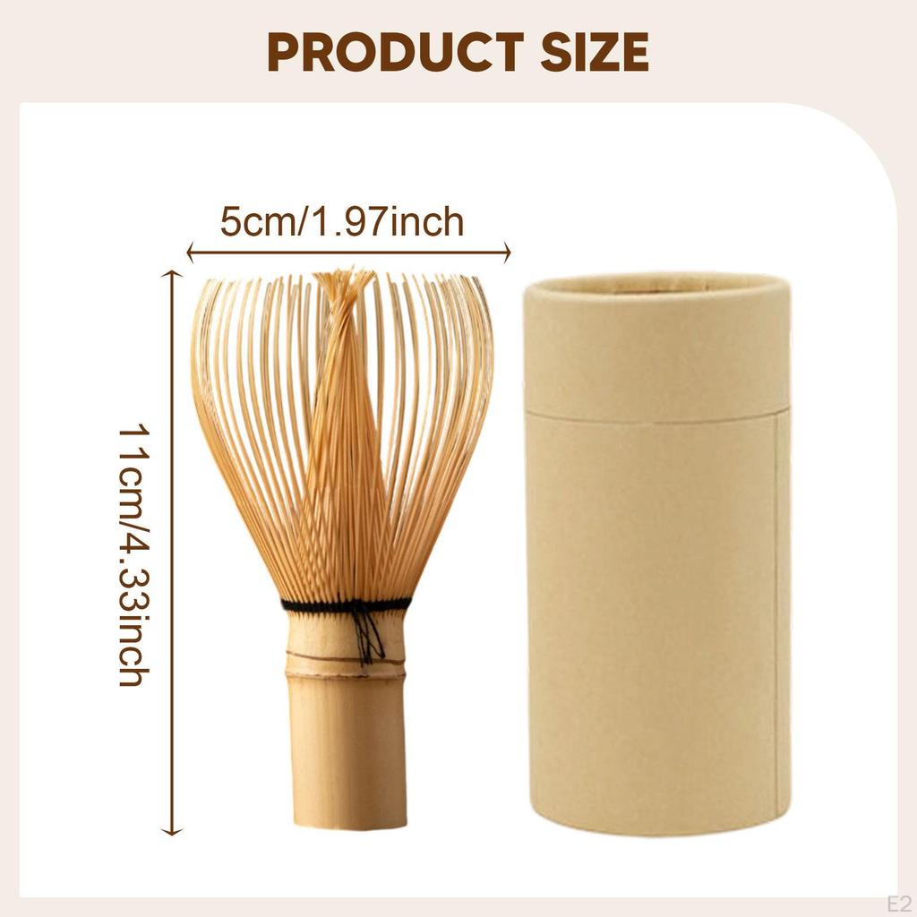 Bambus Matcha Visp Chasen for å blande pulver i te-tilberedning