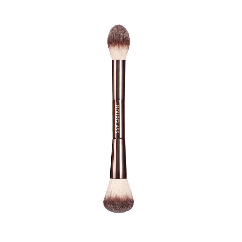 Hourglass Make-up Štetec - č. 18 Veil Štetec na púder Mäkké Vlákna Dvojitá Hlavička Púder Módny Dizajn Jednostranný Štetec