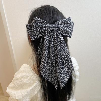 New Fashion Ribbon Bow Hairpins for Women Big Large Bow Hair Clips Girls Bowknot Hair Clip Barrettes Hair Accessories
