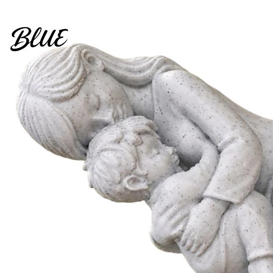 Maternal Love Figurine 3D Printed Mother And Baby Figurines Ornaments Nordic Style Warm