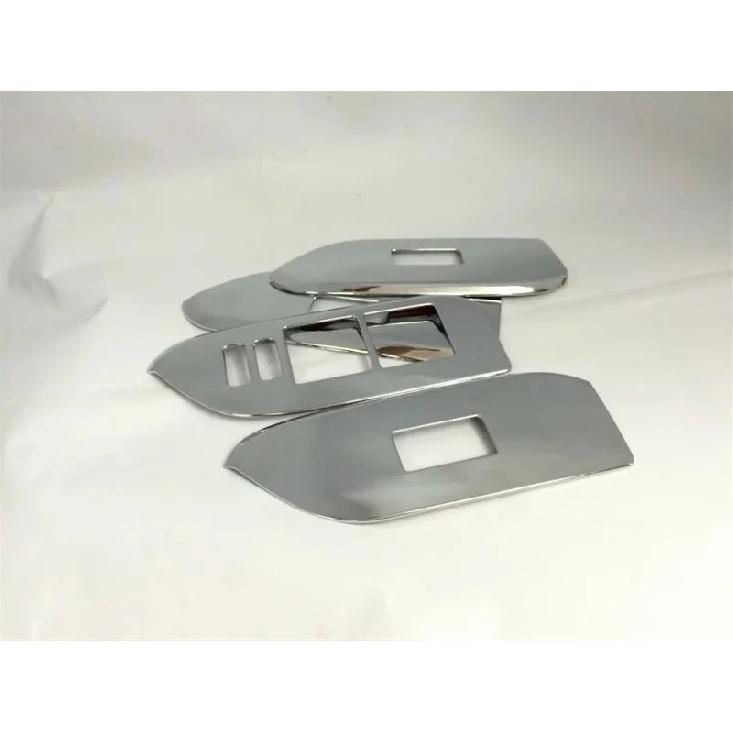 For Toyota Prado FJ150 2010 2011 2012 2013 2014 2015 2016 Auto Door Window Lift Switch Panel Cover Trims Car-styling Accessories