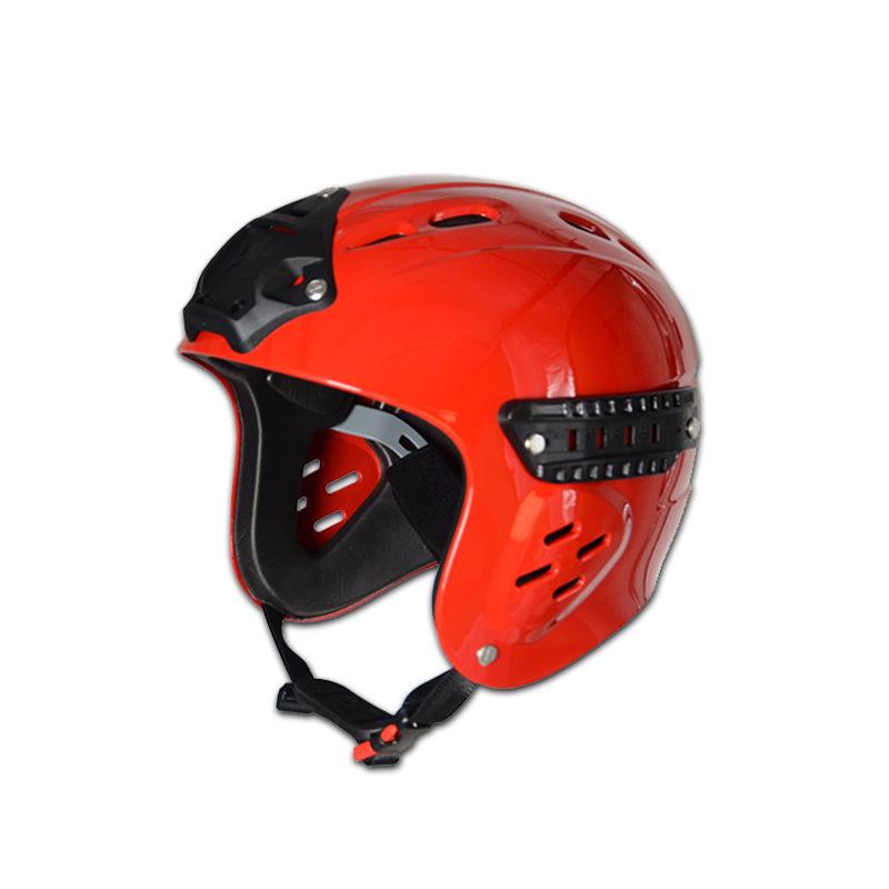 Casco di Emergenza Blu Cielo per Soccorso in Acqua - Facciale Intero/Parziale, Compatibile con Binari e Rafting