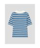 8seconds Collared Short Sleeve Pullover Blue