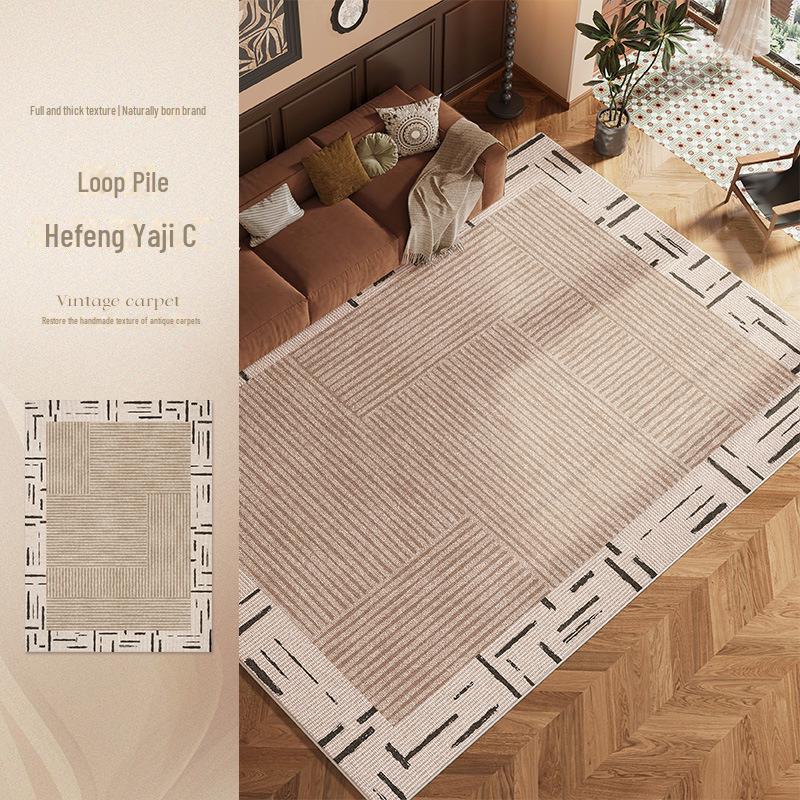 

2024 Роскошный водонепроницаемый и грязеотталкивающий ковер в античном стиле для гостиной и спальни 140x200cm - waterproof material