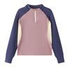25 New Girls' Long-Sleeve Color-Block Sport T-Shirts - Fashionable Spring/Autumn Casual Basics