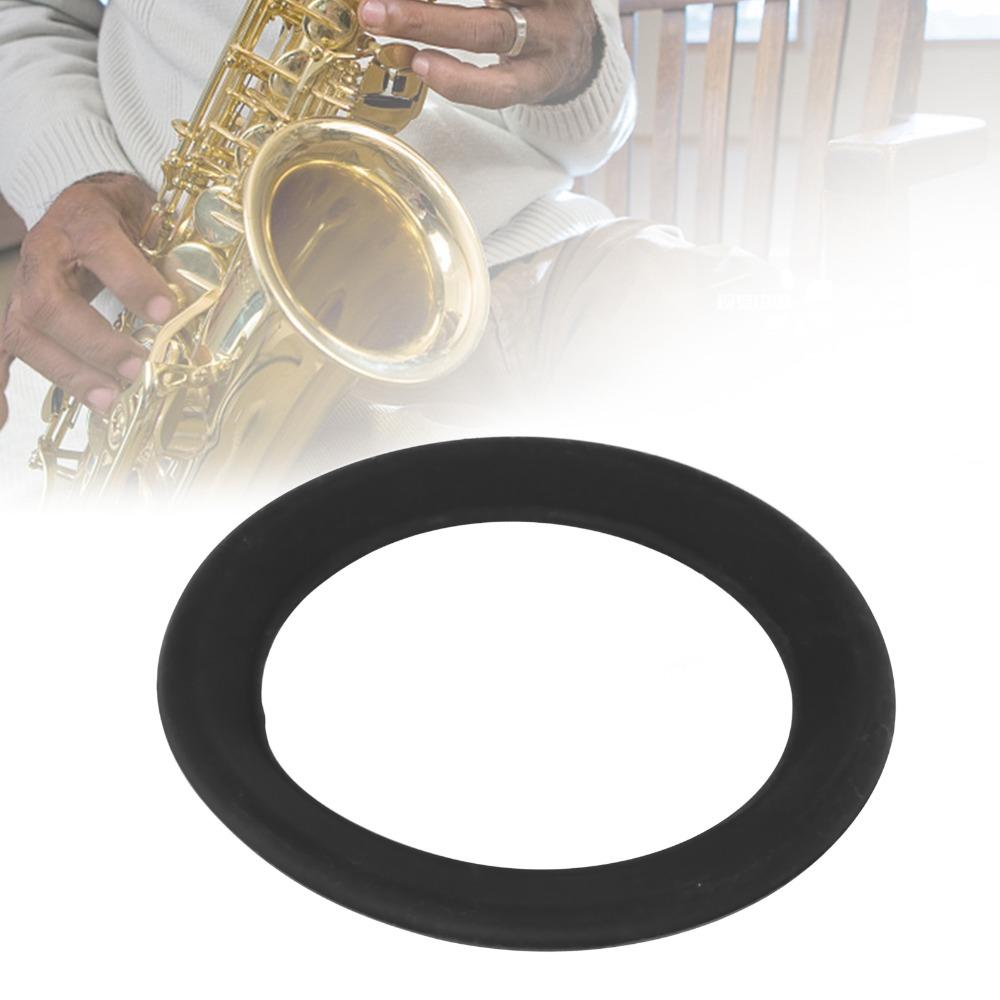 Silicone Silicone Bell Silencer Black Color Wind Instrument Accessory Saxophone Noise Reduction