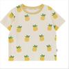 Youyou Girls' Summer Fruit Print Short Sleeve T-Shirt