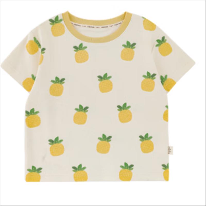 Girls Fruit Print Short Sleeve T-Shirt 120cm
