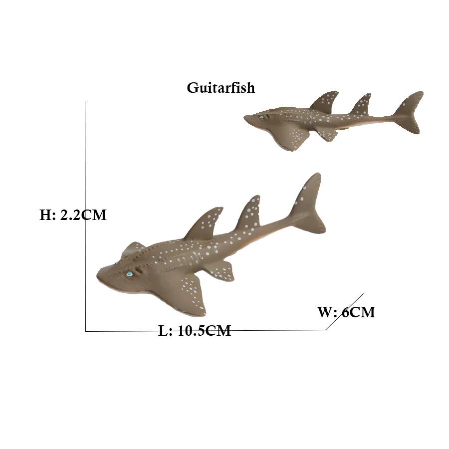 Marine Toy Animals Figures Sword fish Sailfish Salmon Shark Piranha Animal Figurines Action Figure Children Toys Games kids Gift