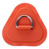 1Pc Surfboard Dinghy Boat Pvc Patch With Stainless Steel Triangle D Ring Patch Inflatable Boat Patch Canoe Deck Rigging Sup
