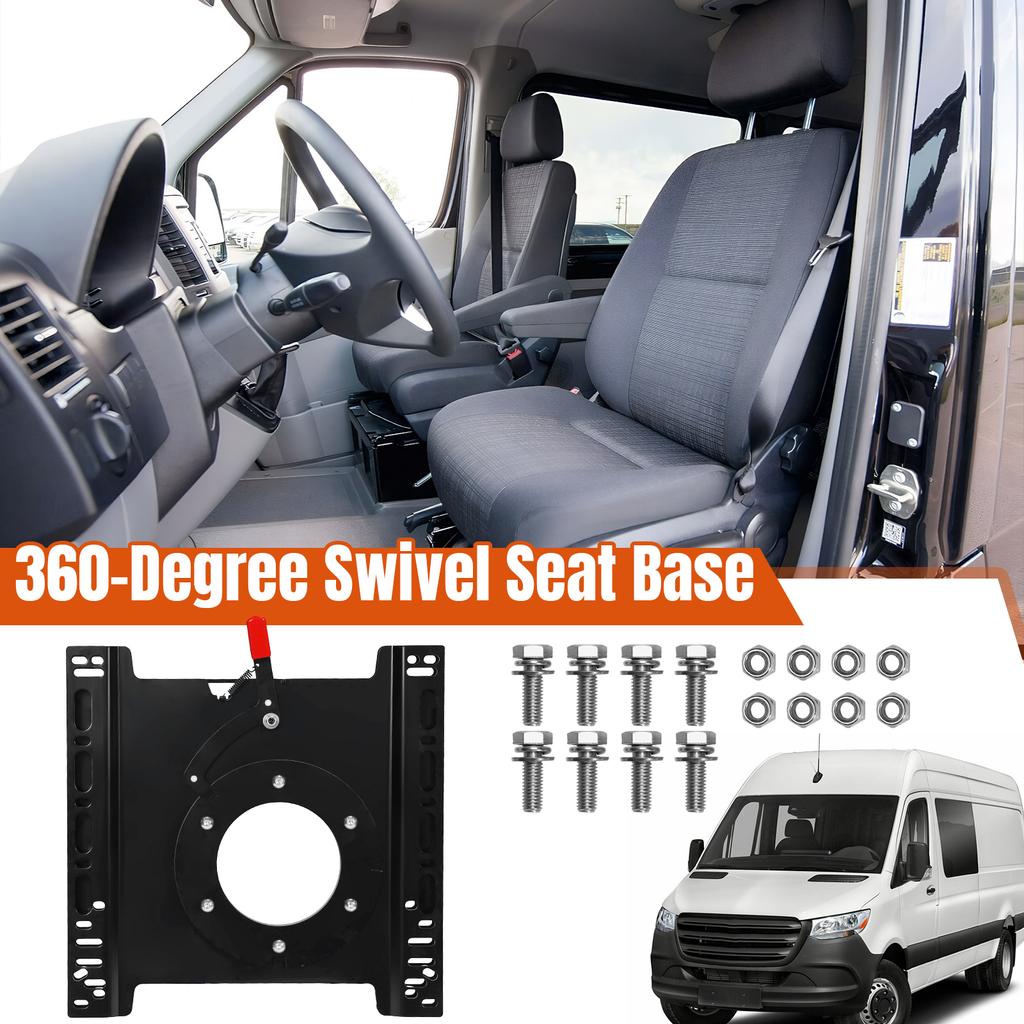 For Sprinter T5/T6 Transit Steel Swivel Base Replacement 360-Degree Rotating Rust Proof Modification Replacement Accessories