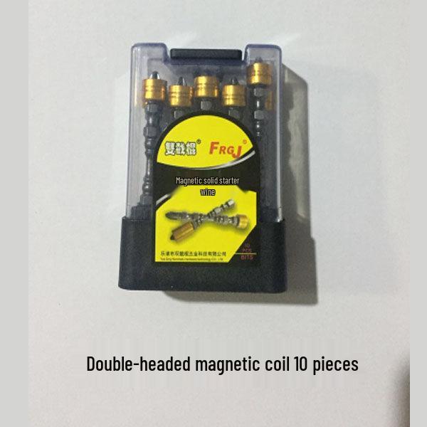 Universal Flexible Shaft Electric Screwdriver with Magnetic Double-Headed Cross Bits