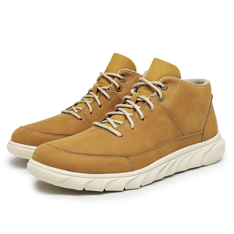 Fashion Male Low Top Walk Footwear Men Casual Leather Skate Shoes New Design Versatile Sneakers Lightweight Travel Men's Ankle Boots