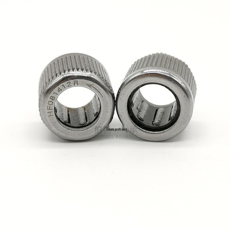 Knurled One-Way Needle Bearing HF081412, 08x14x12mm