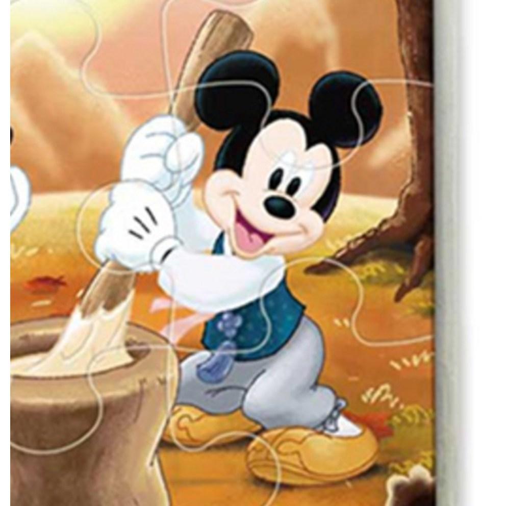Puzzle Life Disney Koreanisch Mickey & Minnie Magnetisches Puzzle D911, 9 Teile