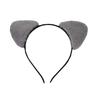 Plush Cat Ears Headband for Women Cartoon Hair Band Anime Cosplay Cute Face Wash Headware Girls Hair Accessories