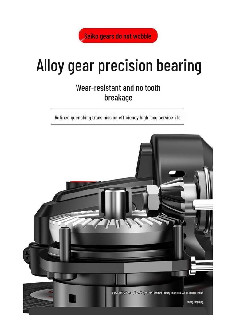 Brushless Cordless Lithium Battery Angle Grinder & Polisher - Multifunctional Cutting & Polishing Machine