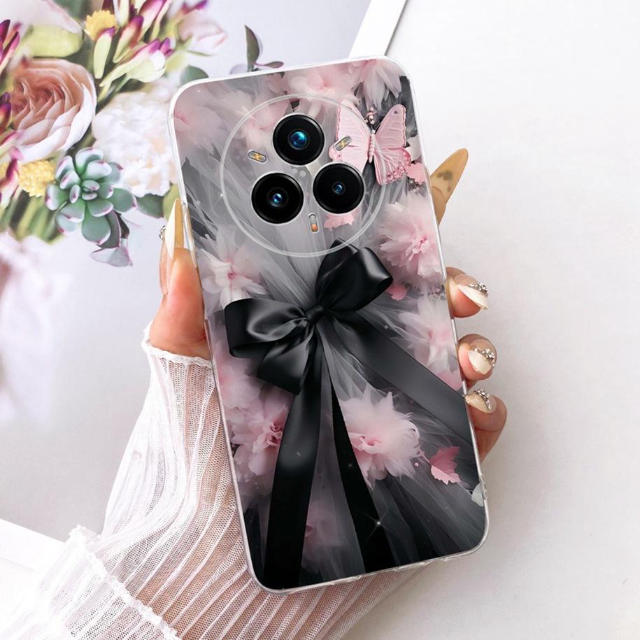For Realme 14 Pro Plus Case RMX5051 New Stylish Flower Soft Silicone Protective Cover For Realme 14 Pro 5G RMX5056 14Pro+ Fundas