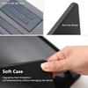 Stand Case for Samsung Galaxy Tab S10+/S9+/S9 FE+ Auto Wake/Sleep PU Leather Tablet Cover with Wallet/Hand Strap