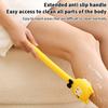 Cartoon Long Handle Bath Brush Soft Body Scrub Massager Shower Scrubber Body Cleaning Brush Exfoliation Bathroom Accessories