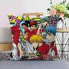 Anime KKuroko No Basket Basketball Cushion Cover Inches Farmhouse Decor Home Throw Pillow Covers For Couch Decorations
