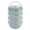 4-Layer Stainless Steel Insulated Lunch Box with Handle