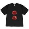 Minimalist Tomato Graphic TShirt for Unisex Unisex Cute Casual Short Sleeve Aesthetic Food Tee Shirt Korean Style Versatile Tops