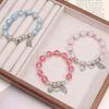 Glass Beads Floral Bracelet Jewelry Accessories for Girl Women