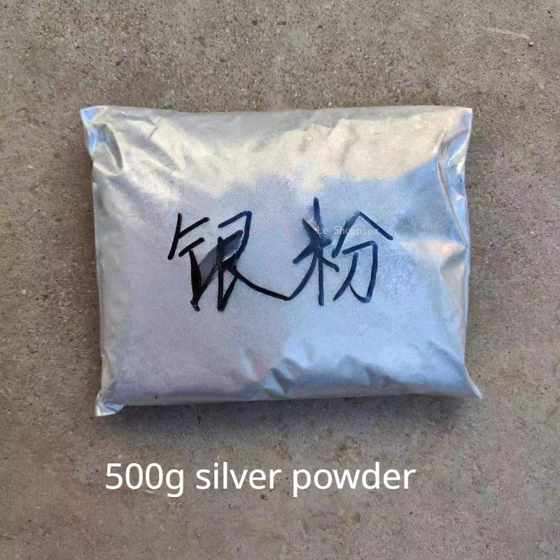 Silver Glitter Water-based Pearl Silver Paint Handmade DIY Process Decoration Oil Varnish Colour Mixing Printing/coloring Dye