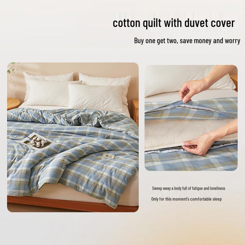 Hongdou Xinjiang Cotton Quilt with Detachable Cover