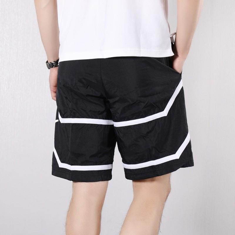 Nike Striped Drawstring Casual Sports Lightweight Woven Shorts Men Shorts Black CT4622-010