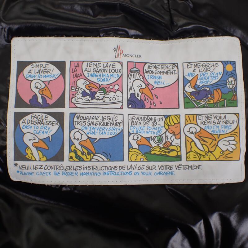 Moncler I20931C00038_C0065 Down Jacket Black Nylon Women